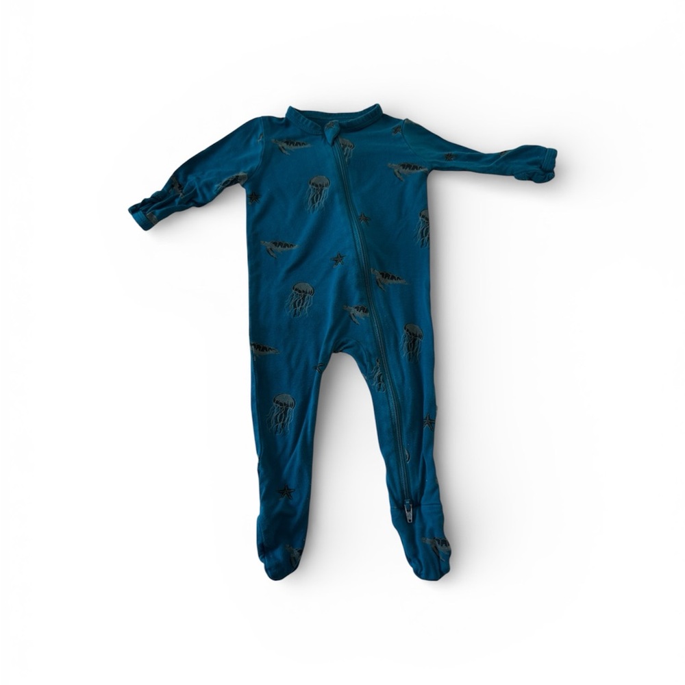 Kyte BABY Baltic Marine One Piece Zip Footie